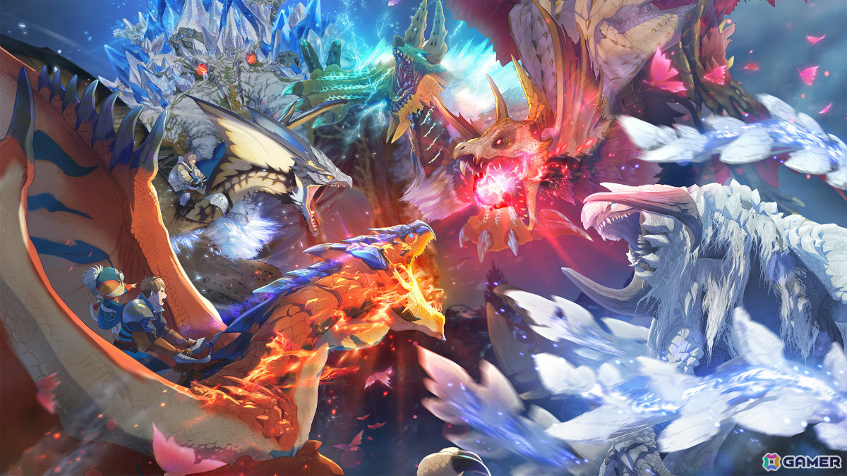 シリーズ最新作「モンスターハンターストーリーズ3　～運命の双竜～」が発売！紗理さんの歌う「Echoing Wings」にのせた特別映像も公開の画像