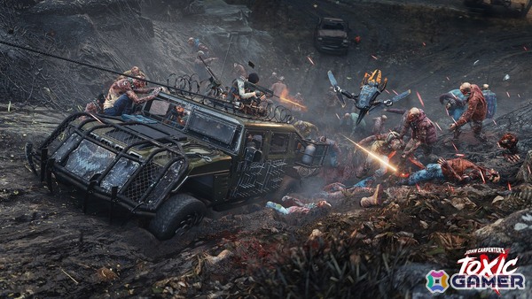 ジョン・カーペンター氏が開発に携わるFPS「John Carpenter's Toxic Commando」が発売！最大4人でゾンビの群れに立ち向かおうの画像