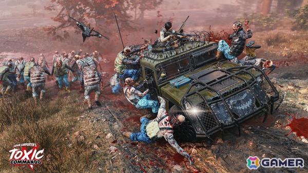 ジョン・カーペンター氏が開発に携わるFPS「John Carpenter's Toxic Commando」が発売！最大4人でゾンビの群れに立ち向かおうの画像