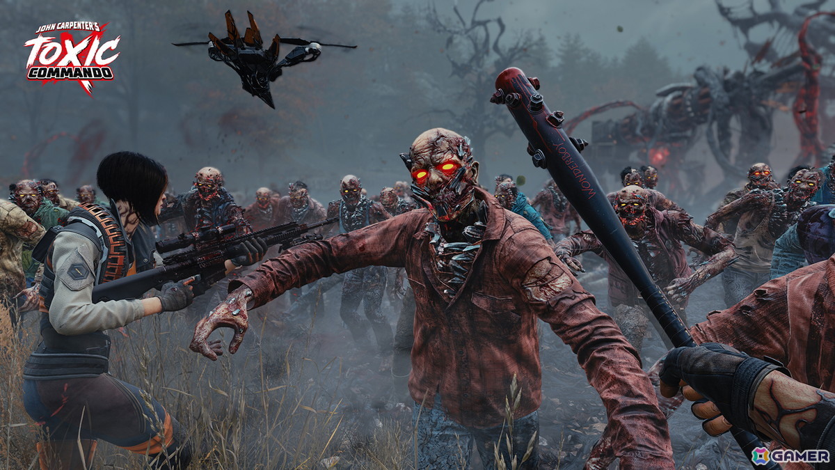 ジョン・カーペンター氏が開発に携わるFPS「John Carpenter's Toxic Commando」が発売！最大4人でゾンビの群れに立ち向かおうの画像8