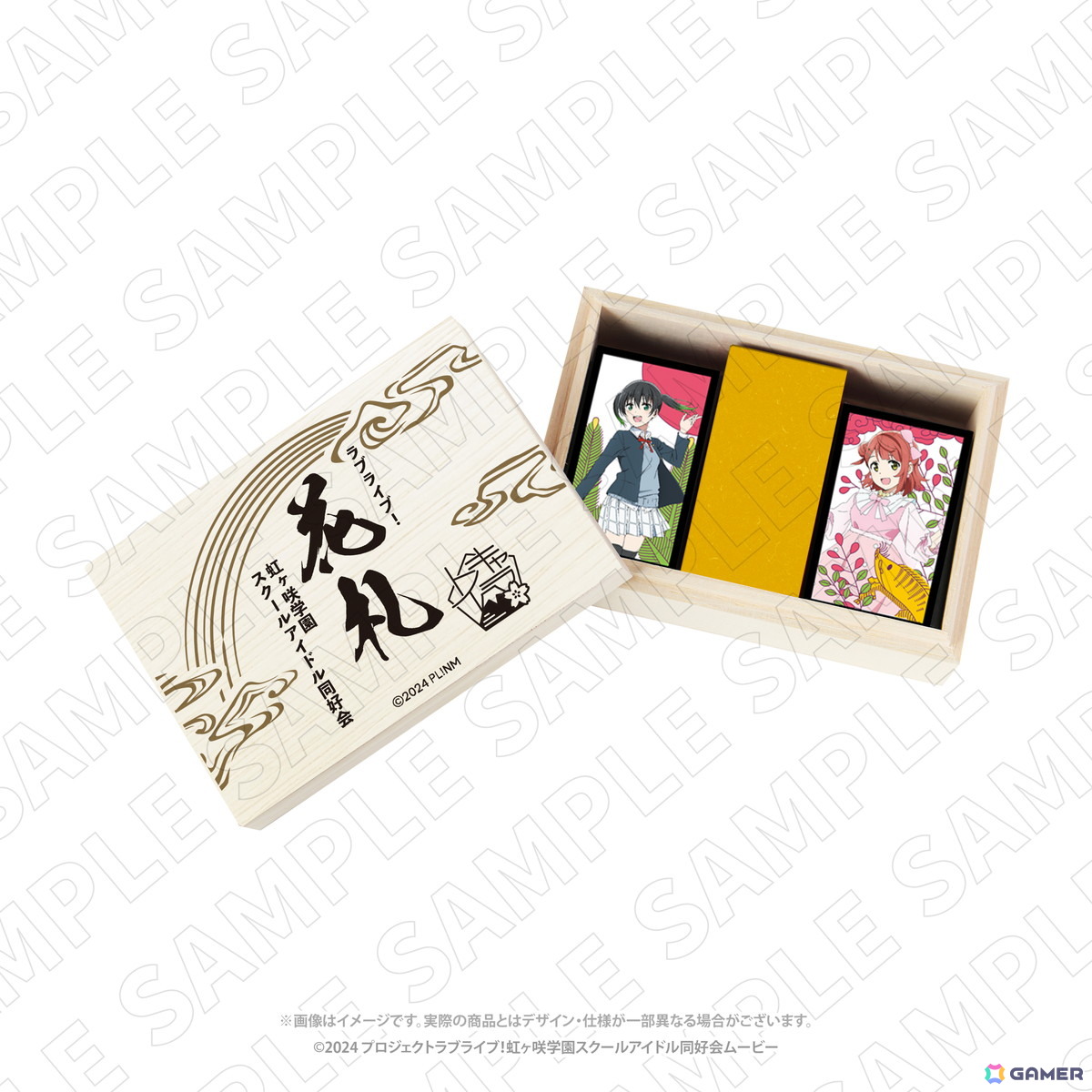 「ラブライブ！虹ヶ咲学園スクールアイドル同好会」特性花札の予約販売が開始！老舗・大石天狗堂による高級裏貼り仕上げが特徴の画像