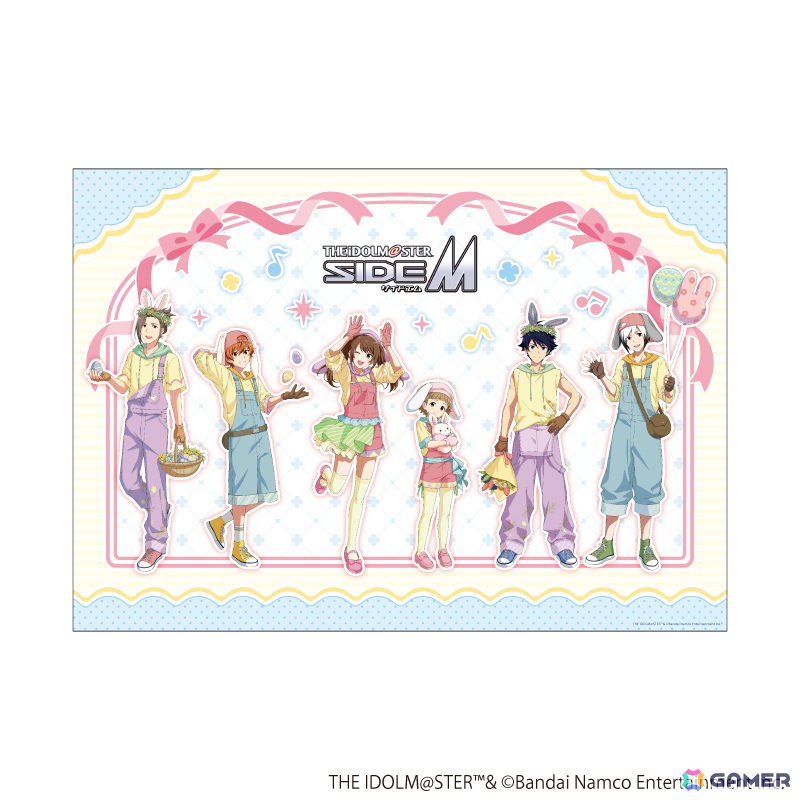 「アイドルマスターSideM」ポップアップストアがeeo Store onlineで開催！エッグハントをテーマにした描き下ろし＆グラフアートの新作グッズがラインナップの画像