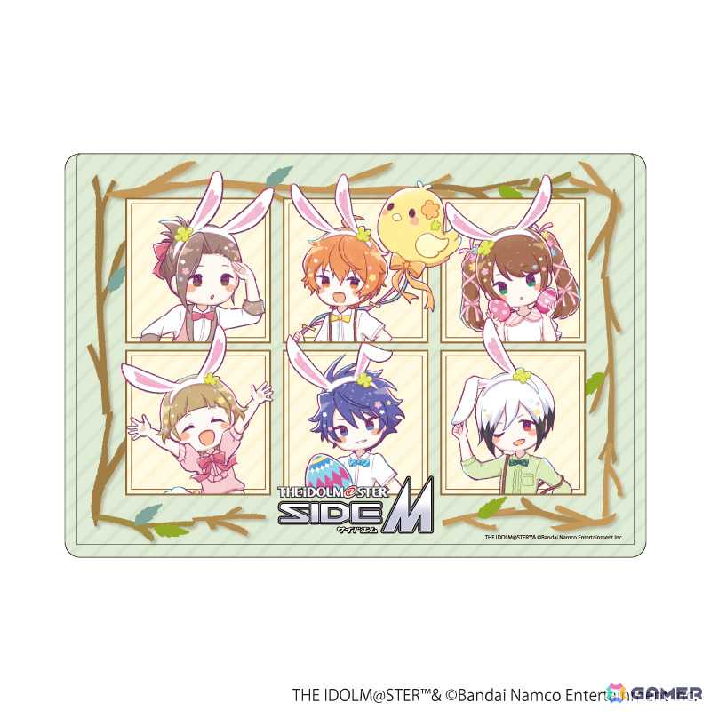 「アイドルマスターSideM」ポップアップストアがeeo Store onlineで開催！エッグハントをテーマにした描き下ろし＆グラフアートの新作グッズがラインナップの画像