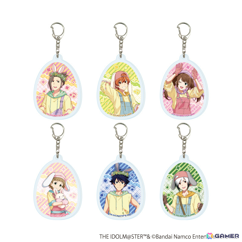 「アイドルマスターSideM」ポップアップストアがeeo Store onlineで開催！エッグハントをテーマにした描き下ろし＆グラフアートの新作グッズがラインナップの画像