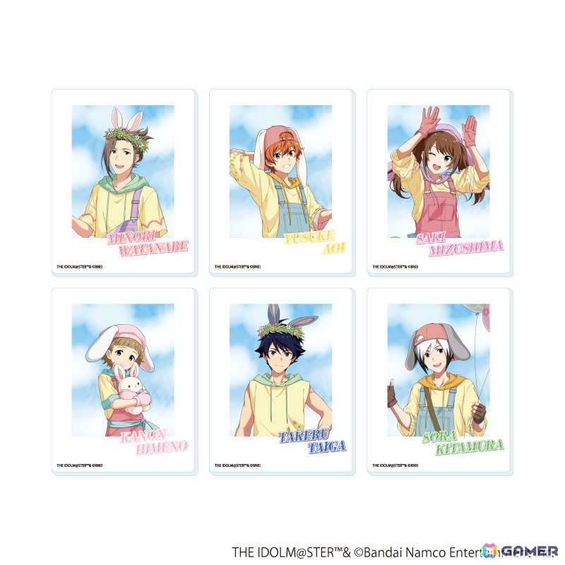 「アイドルマスターSideM」ポップアップストアがeeo Store onlineで開催！エッグハントをテーマにした描き下ろし＆グラフアートの新作グッズがラインナップの画像
