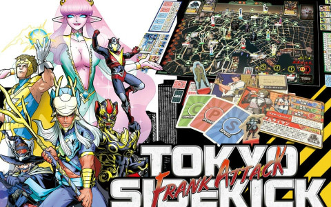 協力型ヒーローボードゲーム「東京サイドキック フランクアタック」の制作を目指すクラファンディングがCAMPFIREで実施！
