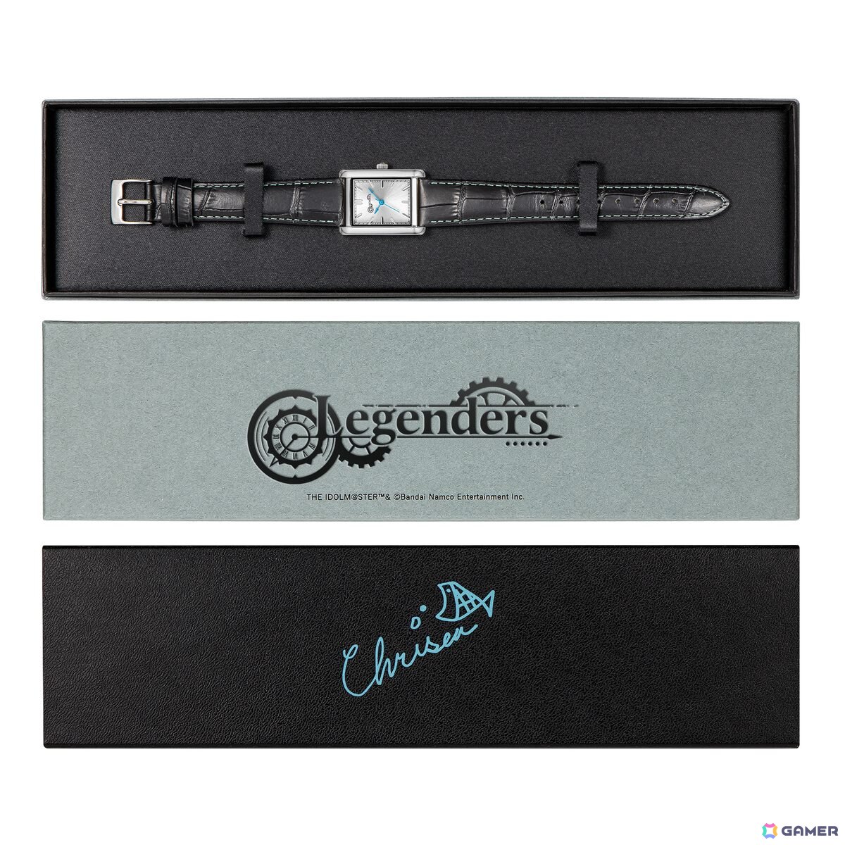 古論クリスモデル腕時計とアクリルスタンド