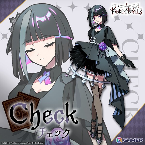 ポーカー用語の名を冠した天才少女たちが織り成す無料のARG作品「Poker Dolls」が公開！の画像6