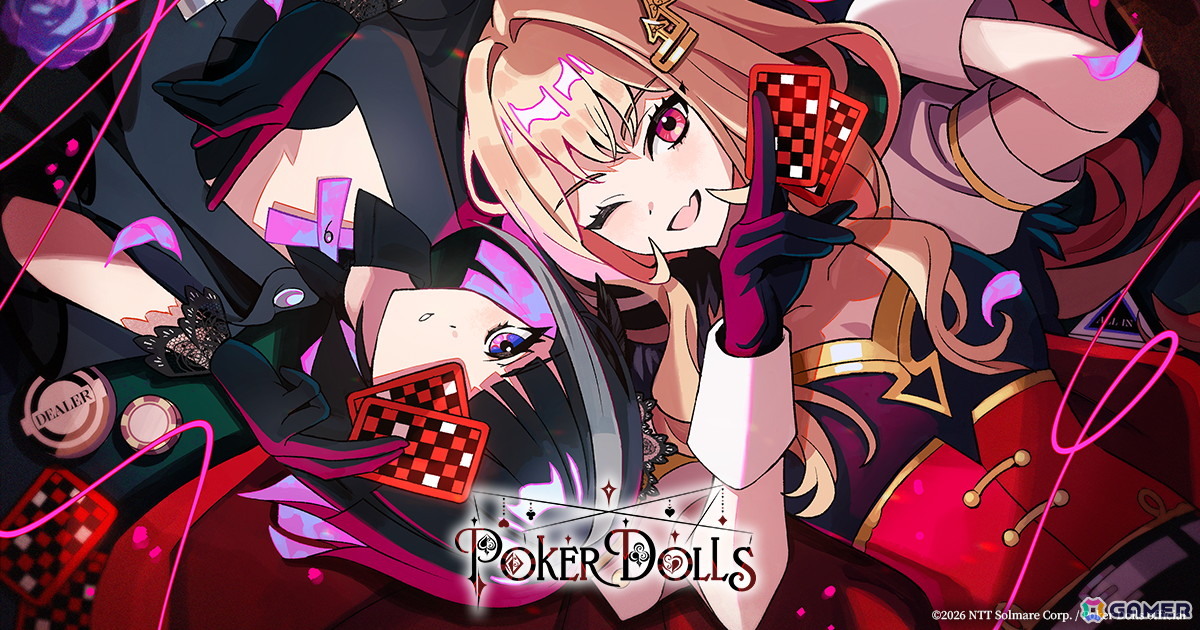ポーカー用語の名を冠した天才少女たちが織り成す無料のARG作品「Poker Dolls」が公開！の画像1
