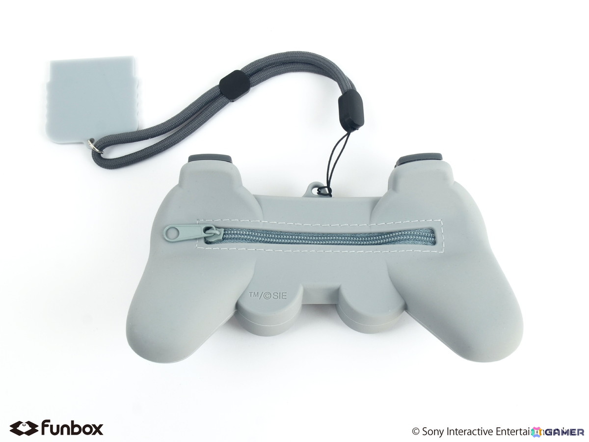 初代PlayStationのコントローラを再現した「シリコーンポーチ DUALSHOCK」が3月17日に発売!初代PlayStationをイメージしたシリコーンポーチの再販もの画像