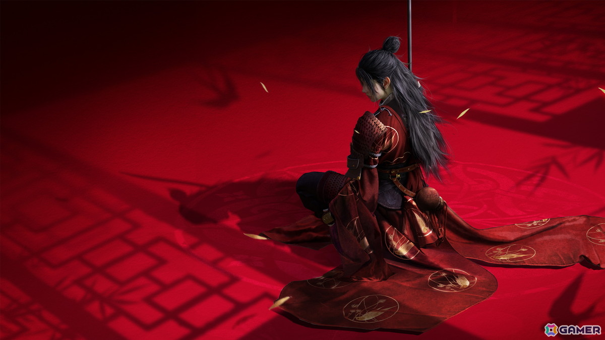 新武器「唐横刀」を構えるキャラクター