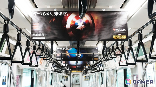 「マジック：ザ・ギャザリング | マーベル スーパー・ヒーローズ」秋葉原で映画予告風ポスターの屋外広告を実施！の画像3