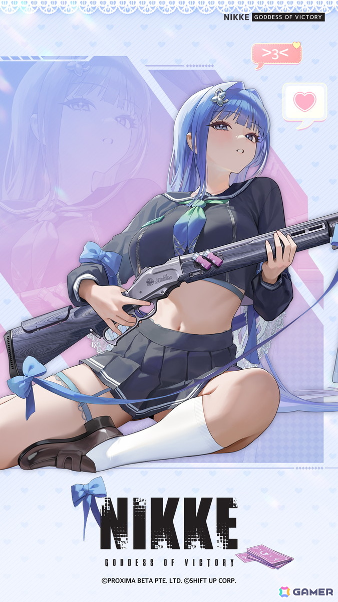 勝利の女神：NIKKE」謎の美少女転校生「アルカナ：フォーチュンメイト