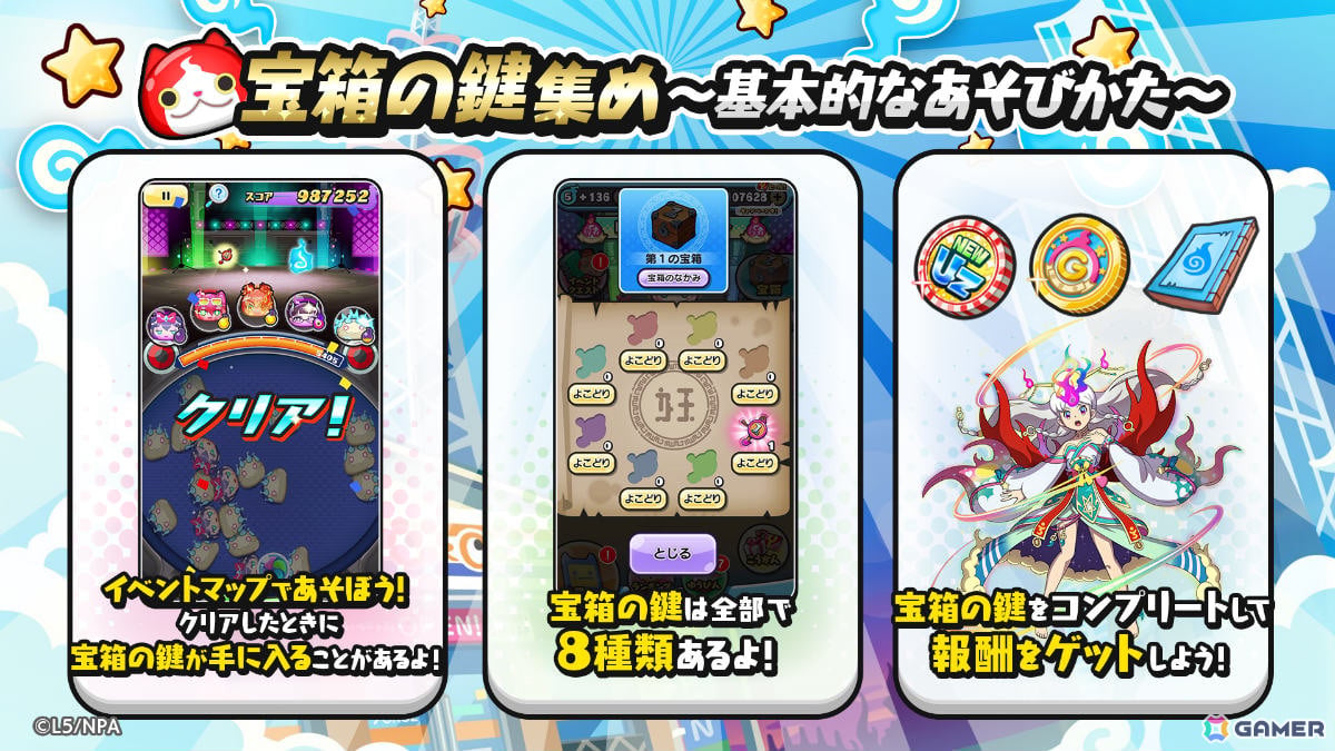 「妖怪ウォッチ ぷにぷに」で「アイドルロワイヤル2nd season ～ライバルたちの卑劣な罠！編～」が開催！の画像