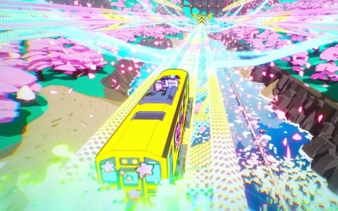 爆速で走る電車を操りトリックを決めるアクションレースゲーム「電車アタック」の配信日が6月18日に決定！Switch 2にも登場