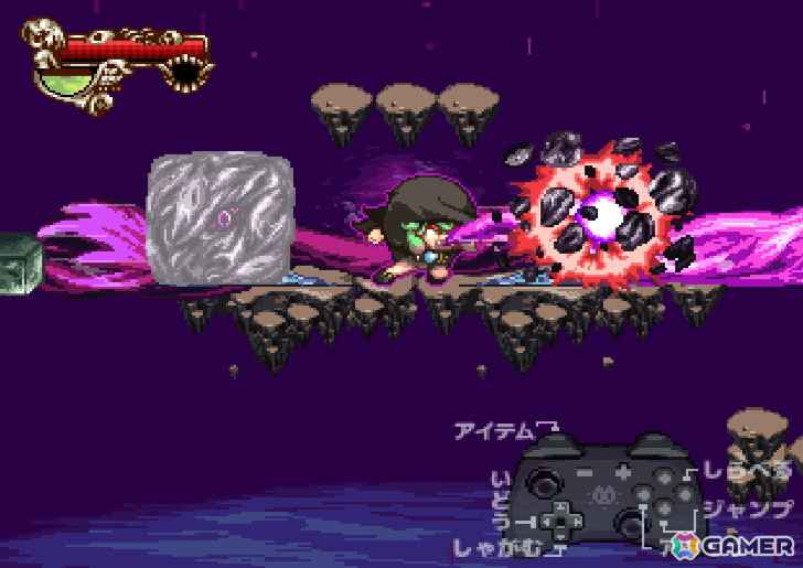 圧倒的な描き込みのドット絵と独自システムが魅力のダークファンタジー2Dアクション「プリムランド ザ メイガス」の新体験版がSteamで公開！の画像2
