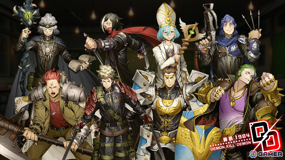 「デモンキルデモン」戦術工、忍術工、魔術工など部隊編成の要となる職種＆ポートレートが公開！キャラデザは山本章史氏が担当の画像1