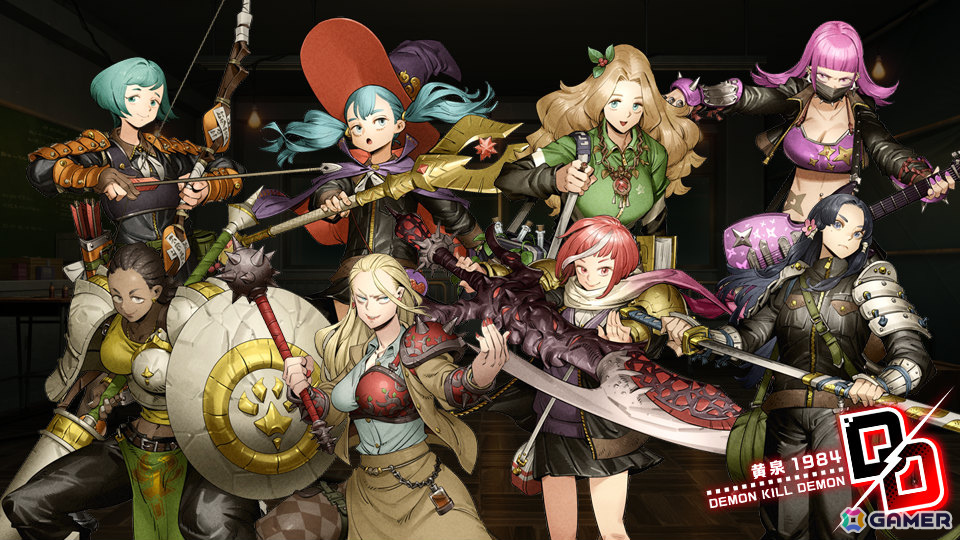 「デモンキルデモン」戦術工、忍術工、魔術工など部隊編成の要となる職種＆ポートレートが公開！キャラデザは山本章史氏が担当の画像2