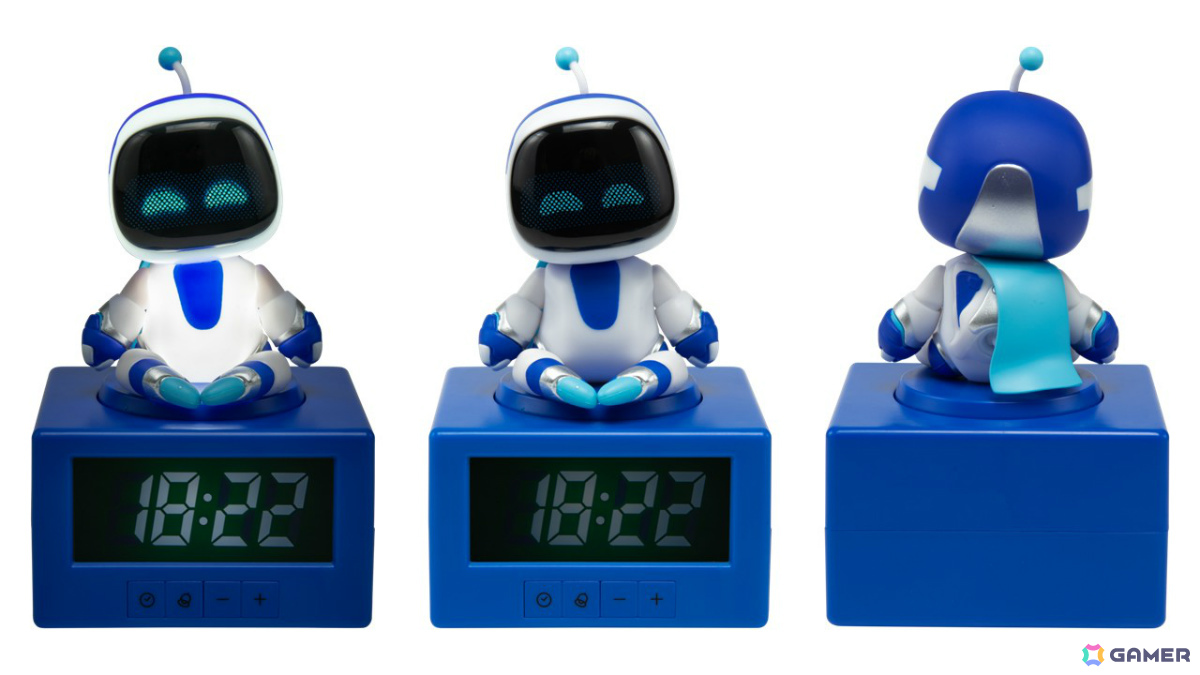 「ASTRO BOT Icon Alarm Clock」(高さ165×横99×奥行99mm) 4,840円(税込)