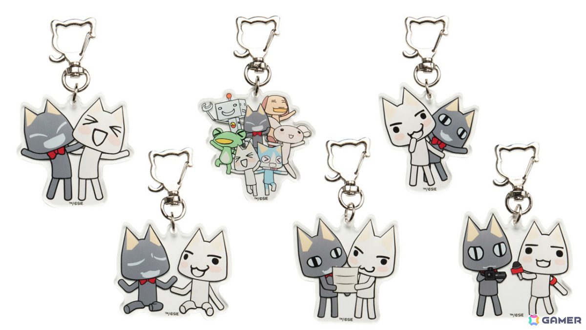「どこでもいっしょ トレーディングアクリルキーホルダー vol.4」、全6種 各990円、BOX 5,940円(税込)