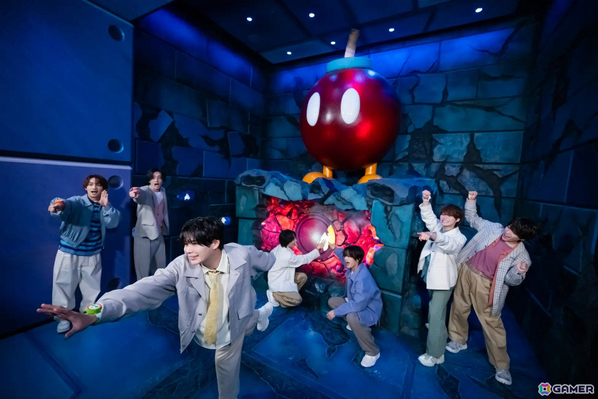 「あつめろ！ ボムへい・バラバラパズル」体験の様子