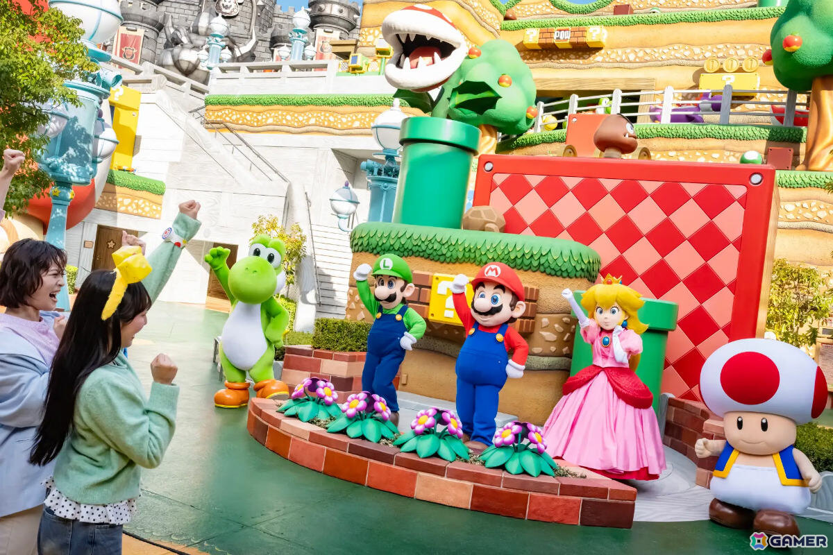 「スーパー・ニンテンドー・ワールド」開業5周年！なにわ男子がアニバーサリー・イベントに全員集合の画像