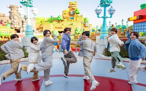 「スーパー・ニンテンドー・ワールド」開業5周年！なにわ男子がアニバーサリー・イベントに全員集合