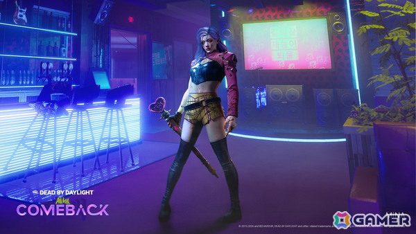 「Dead by Daylight」でK-POPテーマのチャプター「All-Kill: Comeback」が配信！トリックスターがモチーフのレジェンダリースキン「MiNA」が実装の画像2