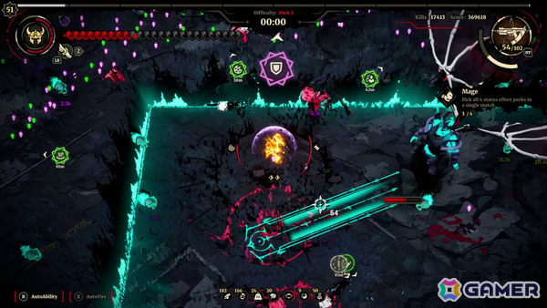 サバイバー×ハクスラによる悪魔的中毒性が魅力の高速アクションローグライト「グラインドサバイバー」がリリース!の画像