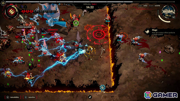 サバイバー×ハクスラによる悪魔的中毒性が魅力の高速アクションローグライト「グラインドサバイバー」がリリース!の画像