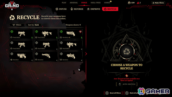 サバイバー×ハクスラによる悪魔的中毒性が魅力の高速アクションローグライト「グラインドサバイバー」がリリース!の画像