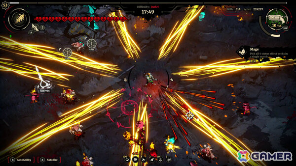 サバイバー×ハクスラによる悪魔的中毒性が魅力の高速アクションローグライト「グラインドサバイバー」がリリース！の画像2