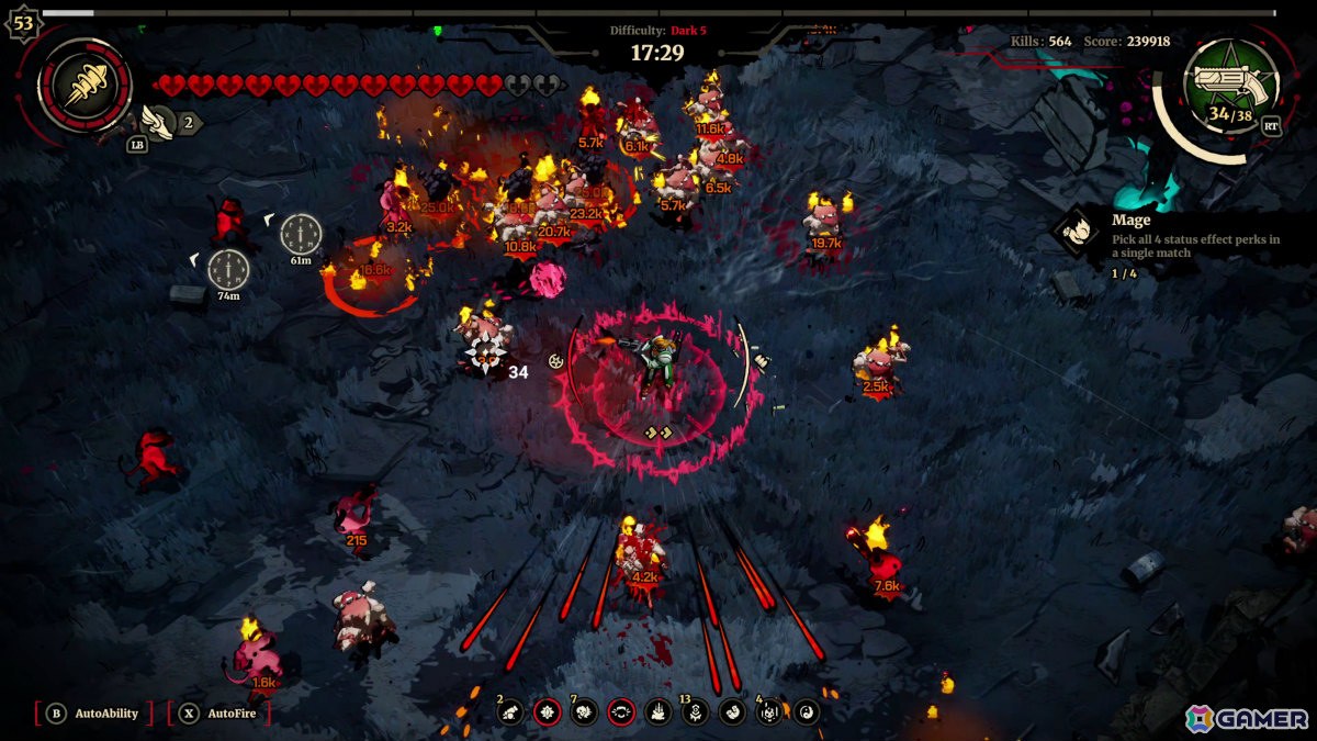 サバイバー×ハクスラによる悪魔的中毒性が魅力の高速アクションローグライト「グラインドサバイバー」がリリース！の画像3
