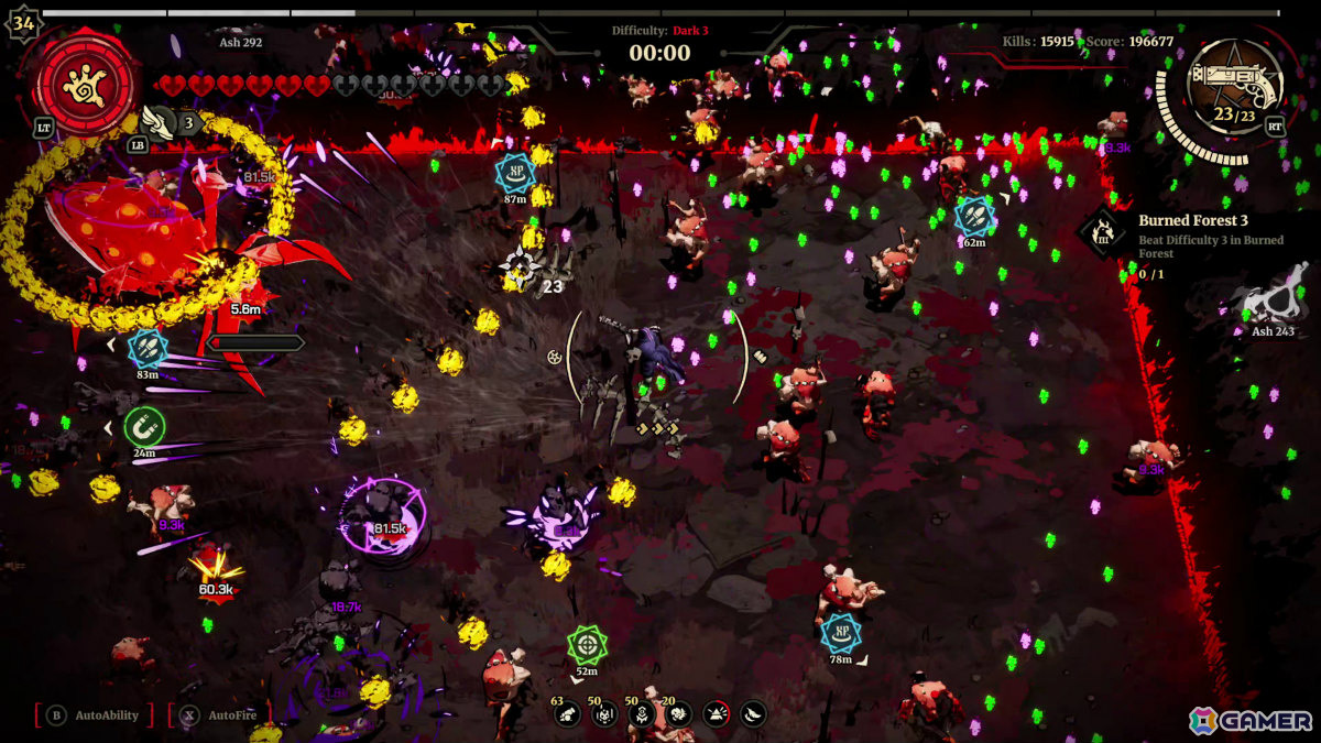 サバイバー×ハクスラによる悪魔的中毒性が魅力の高速アクションローグライト「グラインドサバイバー」がリリース！の画像6