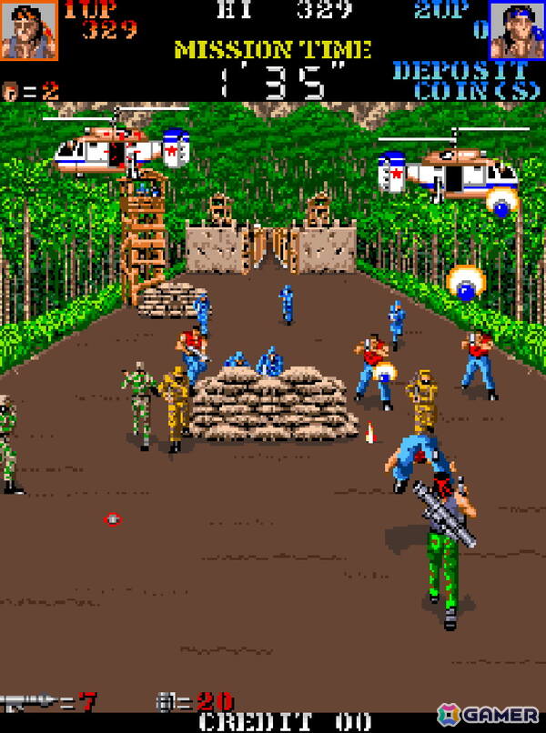 戦争のプロたちの戦いを描く「餓流禍」がアーケードアーカイブス/アーケードアーカイブス2として3月19日に配信！の画像