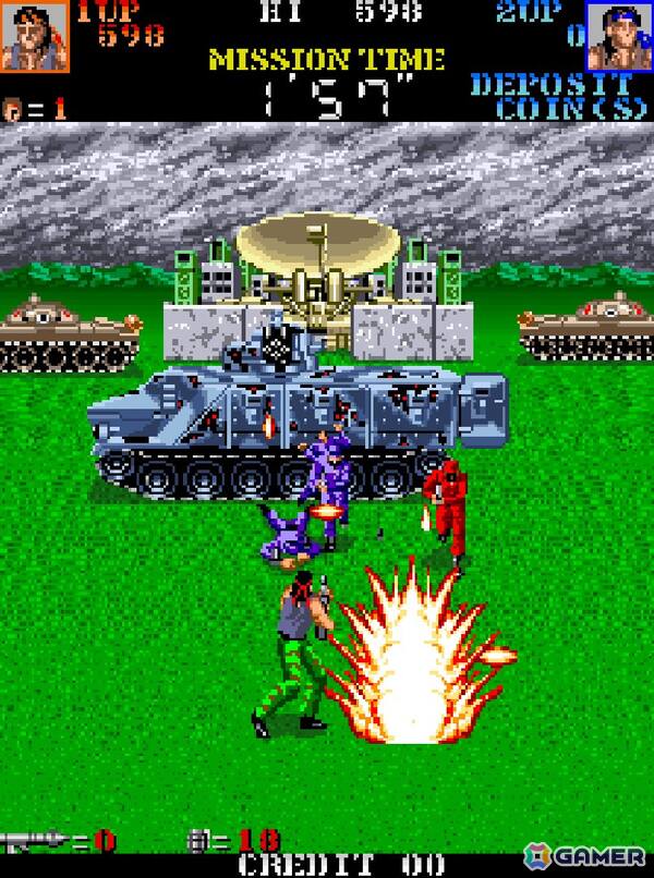 戦争のプロたちの戦いを描く「餓流禍」がアーケードアーカイブス/アーケードアーカイブス2として3月19日に配信！の画像