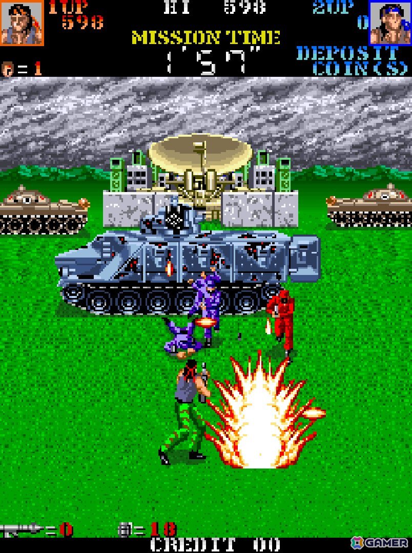 戦争のプロたちの戦いを描く「餓流禍」がアーケードアーカイブス/アーケードアーカイブス2として3月19日に配信！の画像6