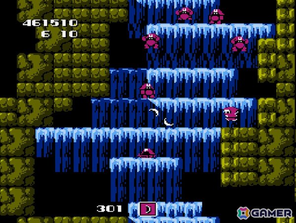 「忍者くん 阿修羅ノ章」の洞窟ステージ