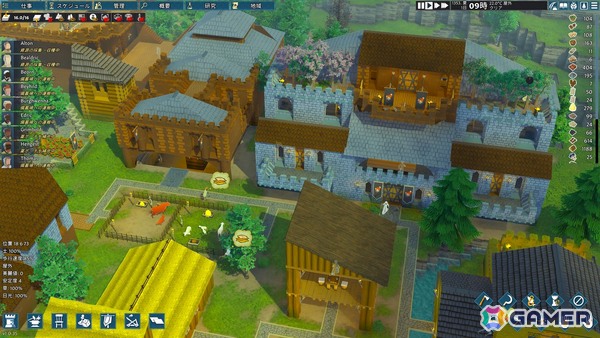 崩壊中世コロニーSLG「ゴーイング・メディーバル」の正式版がリリース!3D地形ツールを使った自分だけの要塞づくりも楽しめるの画像