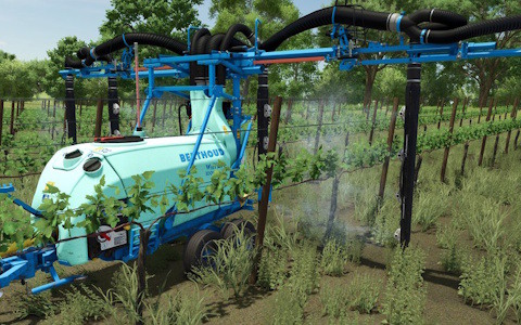 「ファーミングシミュレーター 25」に2種の新農機を追加する無料DLC第5弾が配信！「Kramer」の農業テレハンドラーと「Berthoud」の牽引式噴霧機が登場