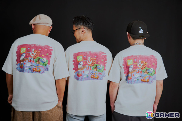 「UNDERTALE」10周年を記念してスクエニとのコラボTシャツが発売！サンズ＆チョコボなどの描き下ろしイラストがデザインされた全5種の画像4