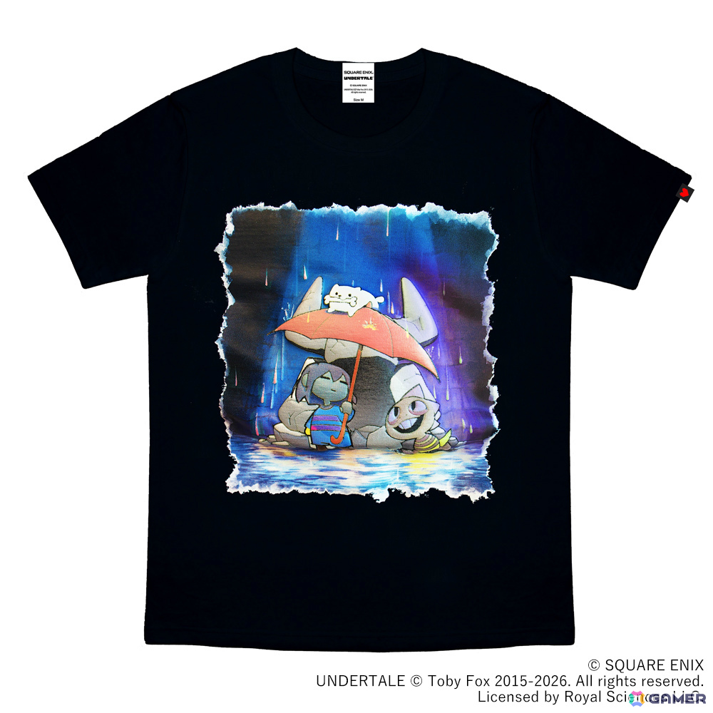 UNDERTALE」10周年を記念してスクエニとのコラボTシャツが発売！サンズ
