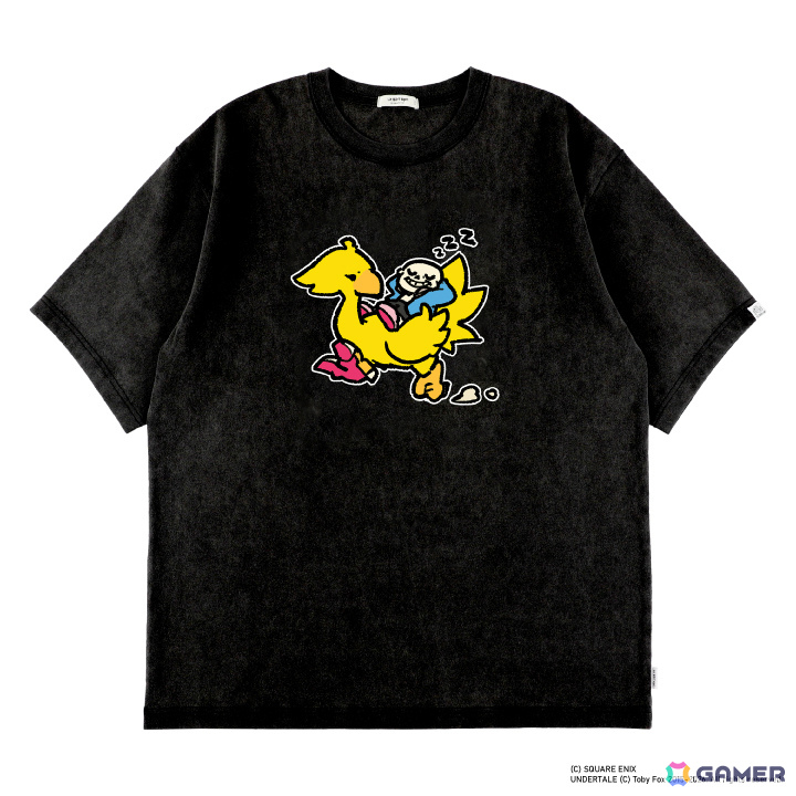 UNDERTALE」10周年を記念してスクエニとのコラボTシャツが発売！サンズ
