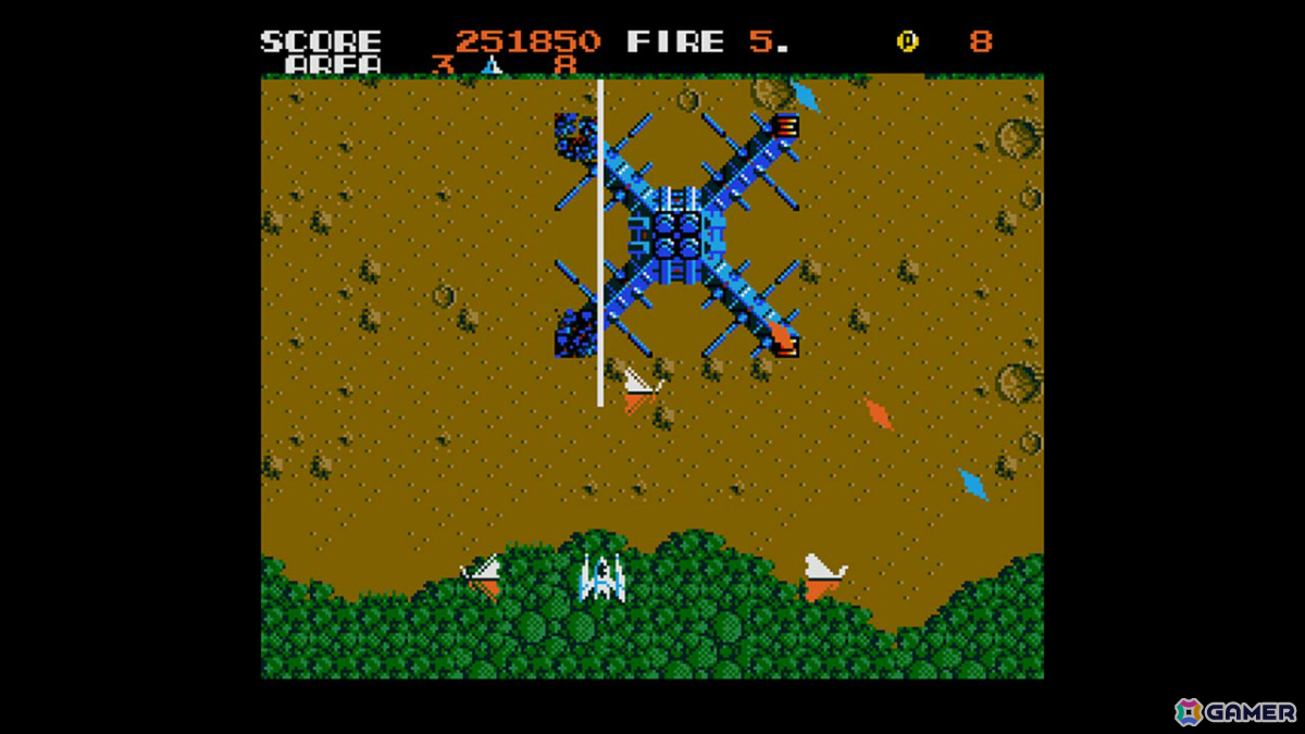 SFシューティング「EGGコンソール ザナックEX MSX2」がSteamでリリース