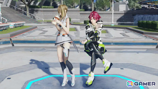 「PSO2 ニュージェネシス」期間限定クエスト「想定演習：焦砦の掃討戦」が登場！カフェ店員やメイド風コスチュームを収録したACスクラッチもの画像