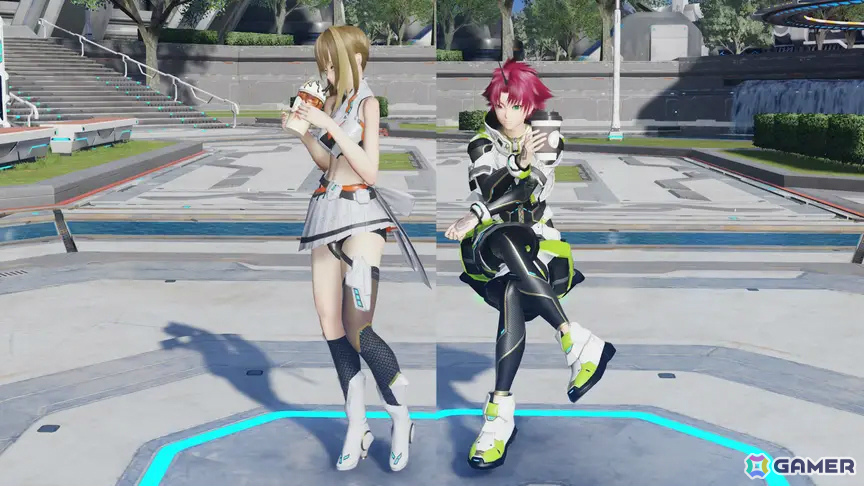 「PSO2 ニュージェネシス」期間限定クエスト「想定演習：焦砦の掃討戦」が登場！カフェ店員やメイド風コスチュームを収録したACスクラッチもの画像18