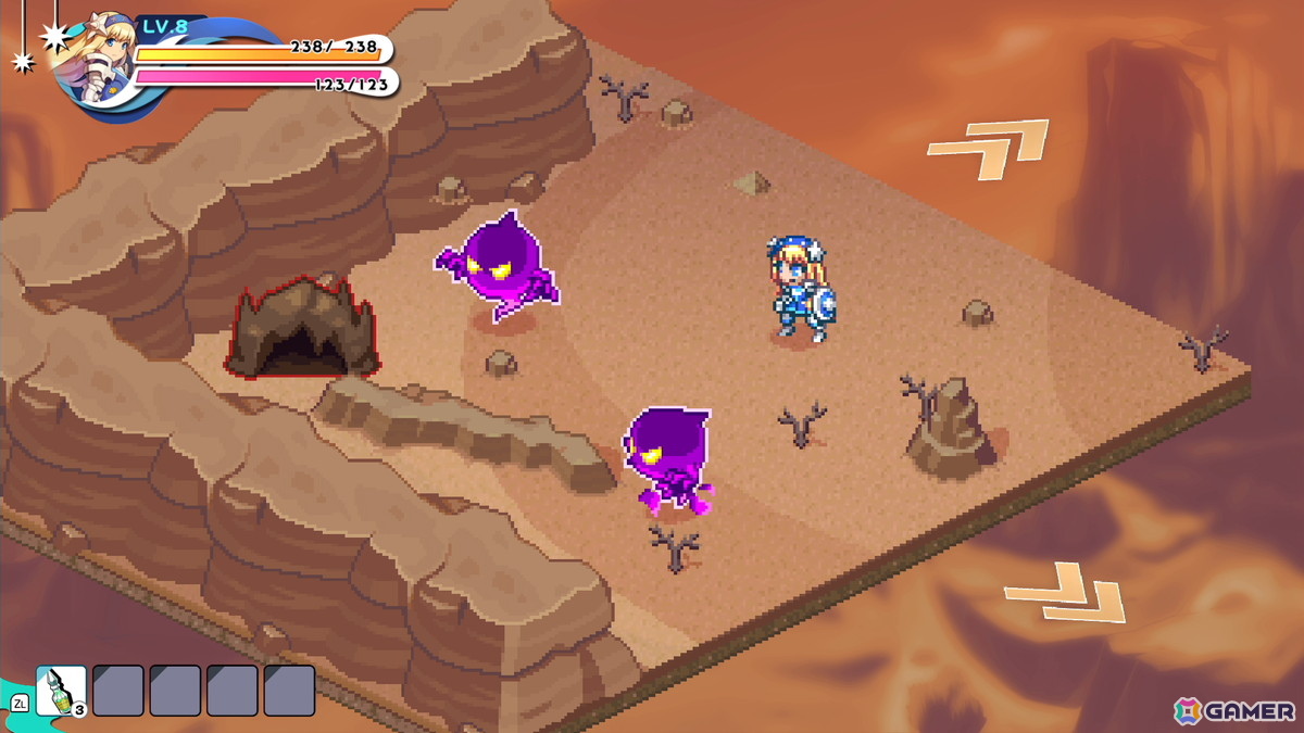 「ぼくらのキングダム 時食む果実といにしえの魔物」Switch体験版が配信！回避と二刀流での連続攻撃が得意な冒険者「ジパング」の紹介もの画像4