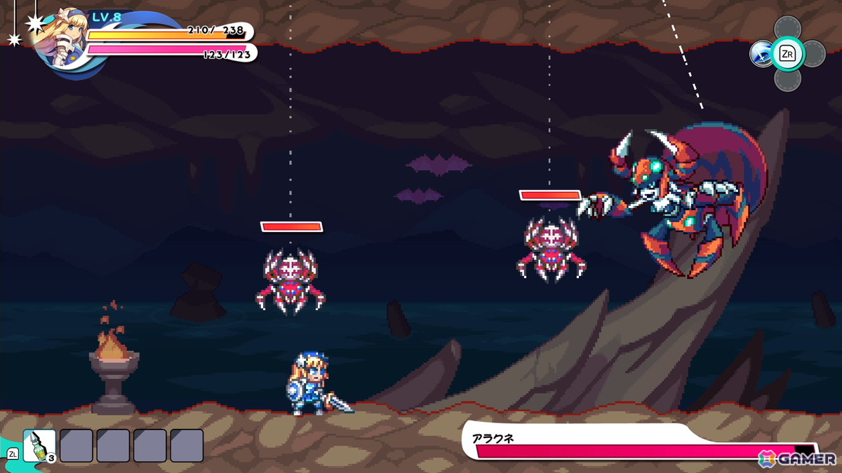 「ぼくらのキングダム 時食む果実といにしえの魔物」Switch体験版が配信！回避と二刀流での連続攻撃が得意な冒険者「ジパング」の紹介もの画像5