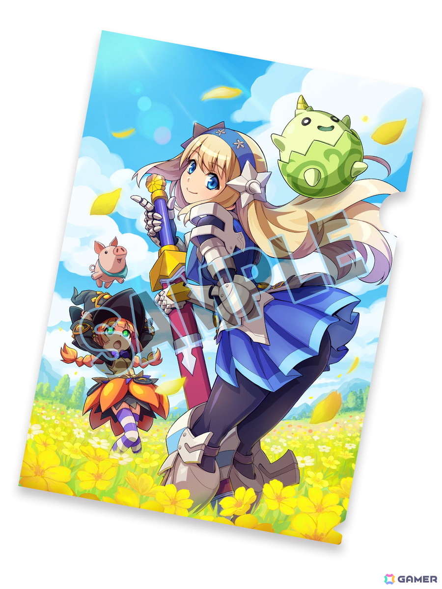 ぼくらのキングダム 時食む果実といにしえの魔物 パッケージ版予約特典A4クリアファイルのデザイン