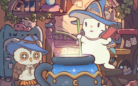 「猫とスープ」の続編となる癒し系放置型ゲーム「猫とスープ 魔法のレシピ」事前登録受付が開始！